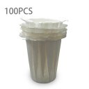 100Pcs/Lot Disposable Coffee Filter Paper Cups Espresso Strainer Coffee Tools