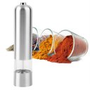 Electric Stainless Steel Kitchen Tool Salt Pepper Mill Grinder Muller