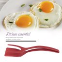 Silicone Egg Spatula 2 IN 1 Grip and Flip Spatula Home Kitchen Cooking Tool