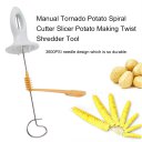 Manual Tornado Potato Spiral Cutter Slicer Potato Making Twist Shredder Tool
