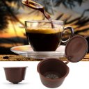 3 Pcs/Set Reusable Capsule Cup Coffee Filter Baskets Kitchen Cups Tool