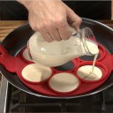 Non-Toxic Kitchen Non-Stick Silicone Baking Egg Ring Pancake Cooking Mould