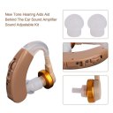 New Tone Hearing Aids Aid Behind The Ear Sound Amplifier Sound Adjustable Kit