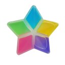 Colorful Non-Toxic Five Pointed Star Shape Crystal Mud DIY Crystal Mud Clay