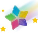 Colorful Non-Toxic Five Pointed Star Shape Crystal Mud DIY Crystal Mud Clay