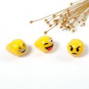 Emoji Smile Face Lighting Toy LED Color Flash Latex Ring For Party Kid Gift