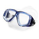 AM-308 Adult Double Layer Waterproof Anti-fog Silicone Diving Mask Goggles