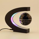 C shape LED World Map Decoration Magnetic Levitation Floating Globe Light