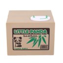 Lovely Kids Automated Panda Steal Coin Bank Money Saving Box Pot Case Gifts