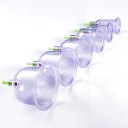 6pcs/set Chinese Health Care Medical Vacuum Body Cupping Therapy Cups Massage