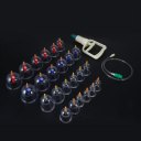 Chinese Health Care Medical Vacuum Body Cupping 24Pcs Massage Cans Cup Set