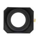 37mm Square Shape Lens Hood for Mirrorless Lens & DV Camcorders & Video Camera