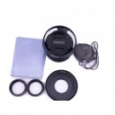 25mm f/1.8 CCTV mini lens for all EOS M Mount mirro Camera & hood Adapter 7 in 1 kit