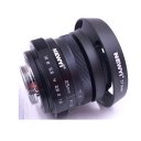 25mm f/1.8 CCTV mini lens for all EOS M Mount mirro Camera & hood Adapter 7 in 1 kit