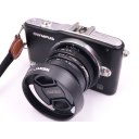 25mm f/1.8 CCTV mini lens for all M4/3 / MFT  Mount mirro Camera & hood Adapter 7 in 1 kit