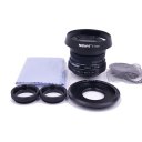 25mm f/1.8 CCTV mini lens for all NEX Mount mirro Camera & hood Adapter 7 in 1 kit