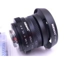 25mm f/1.8 CCTV mini lens for all Nikon 1 Mount mirro Camera & hood Adapter 7 in 1 kit