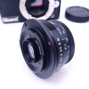 25mm F/1.8 Manual Focus Prime Lens for Panasonic Olympus Micro M4/3 Camera