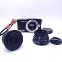 25mm F/1.8 Manual Focus Prime Lens for Panasonic Olympus Micro M4/3 Camera