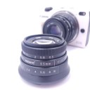 35mm F/1.6 Manual Focus MF Prime Lens for For Canon EOS M M2 M3 M5 M6 M10 M100