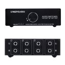 1 input and 3 output or 3 input and 1 output passive stereo loudspeaker audio switch