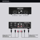 A967 Full-balanced Passive PreAmp Active Speaker Two-channel Volume Controller