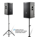 LZ-SP2 Pair Height Adjustable 35MM COMPATIBLE Tripod DJ PA Speaker Stands