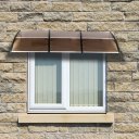 300 x 96 Household Application Door & Window Awnings Brown Board & Black Holder