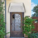 100 x 96 Household Application Door & Window Awnings Gray Holder