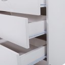 Modern Simple 3-Drawer Dresser White