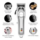 Men Hair Trimmer 3 in 1 IPX7 Waterproof Beard Trimmer Grooming Kit Cordless Hair Clipper for Women & Children LED Display USB Rechargeable