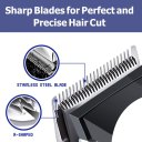 Professional Hair Clippers, Corded Hair Clippers for Men Kids, Strong Motor baber Salon Complete Hair and Beard, Clipping and Trimming Kit,