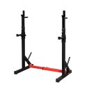 Home Indoor Fitness Adjustable Multi-function Barbell Stand Squat Bench Press Trainer