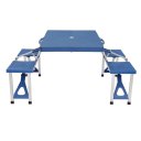 Siamese Folding Tables and Chairs-Plastic PS Thickening
