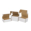 50 Corrugated Paper Boxes 6x4x3