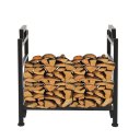Single Layer Firewood Holder With Animal Pattern