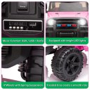 LZ-922 Electric Car Dual Drive 35W*2 Battery 12V4.5AH*1 with 2.4G Remote Control Pink