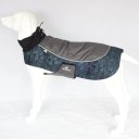 Pet Keep Warm Winter Jacket Dog Clothes for Traveling Hiking Camping-(blue,size M)
