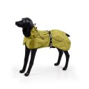 Dog Coats Small Waterproof,Warm Outfit Clothes Dog Jackets Small,Adjustable Drawstring Warm And Cozy Dog Sport Vest-(Green size 2XL)