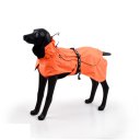 Dog Coats Small, Waterproof ,Warm Outfit Clothes Dog Jackets Small,Adjustable Drawstring Warm And Cozy Dog Sport Vest-(orange,size XL))