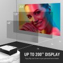AZEUS RD-822 Video Projector [2020 Upgrade Model]