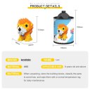 Lion Toy Building Sets,Extremely Creative and Challenging STEM Building Toys,Educational Toys for Boys and Girls Ages 8 and Up(102 Pieces)