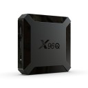 X96Q Android 10.0 TV Box 2GB RAM 16GB ROM Allwinner H313 Quad-Core 64bit with WiFi 2.4G USB Ultra HD 4K H.265 3D Smart TV Box