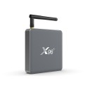 X96 X6 TV Box Android 11.0 RK3566 Cortex A55 2.4G/5G Dual WiFi BT4.2 1000M 4K H.265 Media Player