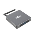 X96 X6 TV Box Android 11.0 RK3566 Cortex A55 2.4G/5G Dual WiFi BT4.2 1000M 4K H.265 Media Player