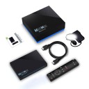 H96 MAX RK3566 Quad Core Android 11.0 TV Box with Dual Wi-Fi 2.4G/5.0G, BT 4.0/ 3D Ultra HD 8K/ H.265/ 1000M LAN/ USB 3.0 Smart TV Box