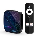 HAKO Pro TV Box Android 11.0 Amlogic S905Y4-B 2.4G/5G Dual WiFi BT 5.0, AV1, H.265, VP9, HDR 10+, Supports Netflix, Prime Video 4K HDR Box