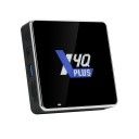 Ugoos X4Q Plus Amlogic S905X4 4GB RAM 64GB ROM Android 11 TV Box 2.4G/ 5G Dual WiFi BT 5.1 USB 3.0 Ethernet 1000M Supports AV1 4K HDR Set Top TV Box