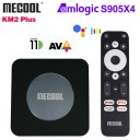 KM2 Plus Android TV Box Android 11 S905X4-B 2GB RAM 16GB ROM 2.4G&5G WiFi BT5.0 USB3.0 Support AV1 4K H.265, HDR10 Set Top Box