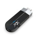 X98 S500 2.4G/5G WiFi 4K Smart TV Stick Android 11 Amlogic S905Y4 H.265 HEVC BT Set Top Box Media Player Mini TV Stick